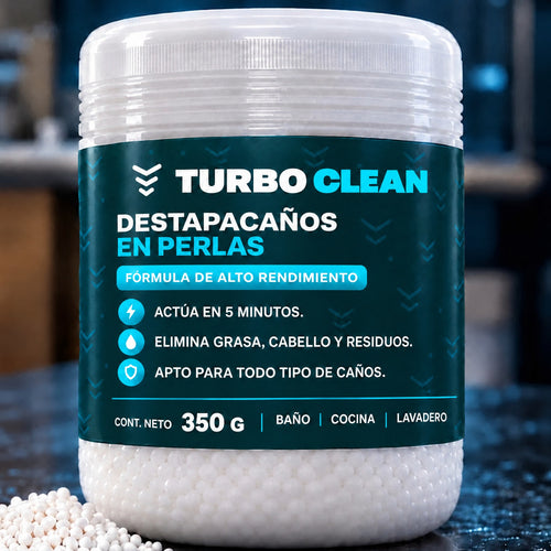 TurboClean destapacaños en perlas 350 g